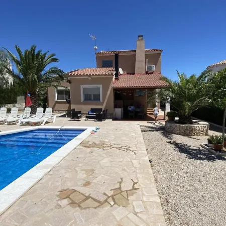Nerea With Air Conditioning & Private Swimming Pool Only 400m To The Ideal For Families L'Ametlla de Mar